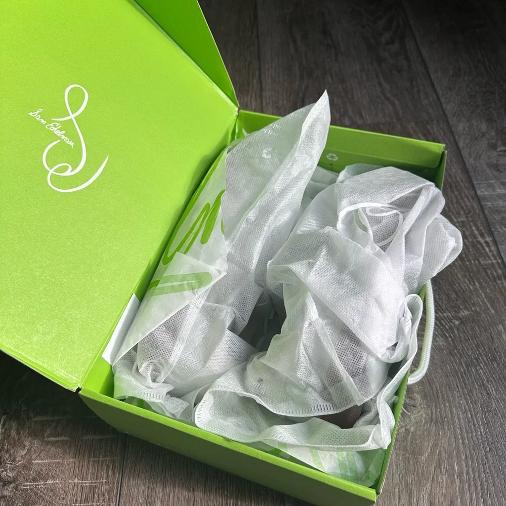 Sam Edelman TALIA SLIP ON SNEAKER Silver Size 7 - Picture 8 of 9